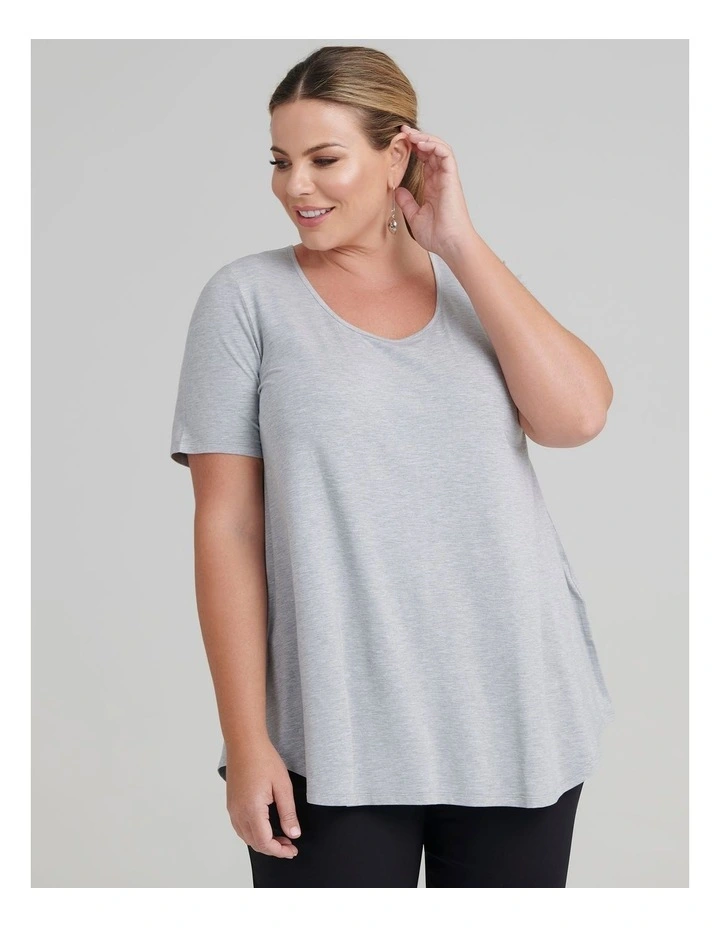 Bamboo Base Short Sleeve Top image 3
