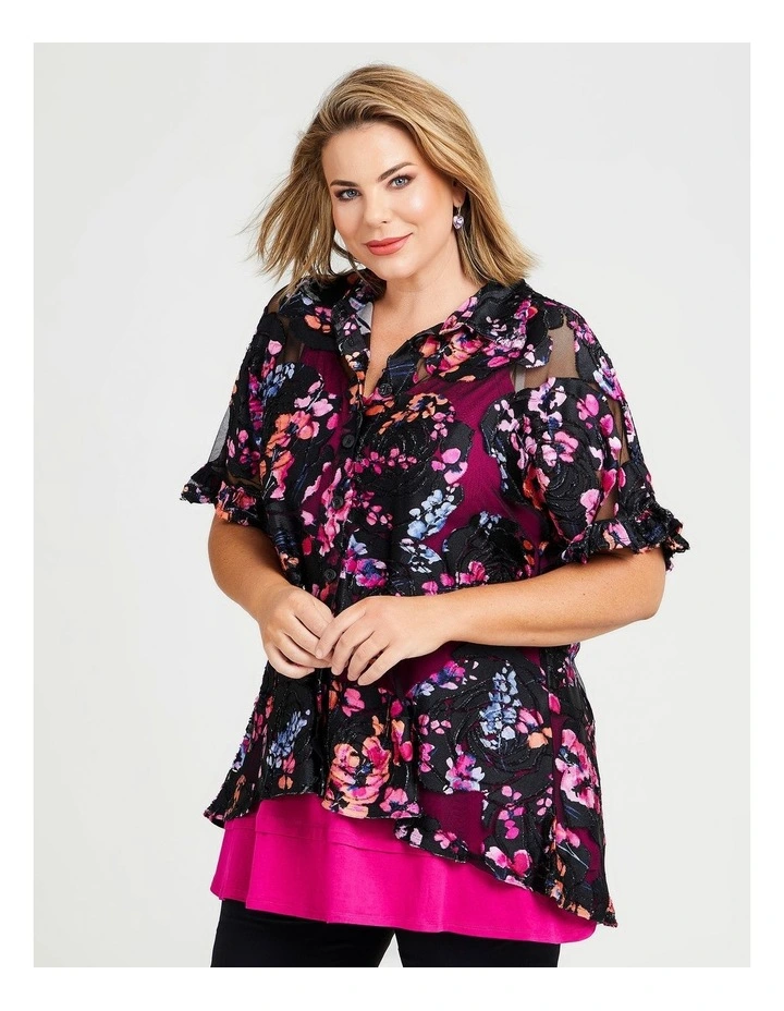 plus size tops myer