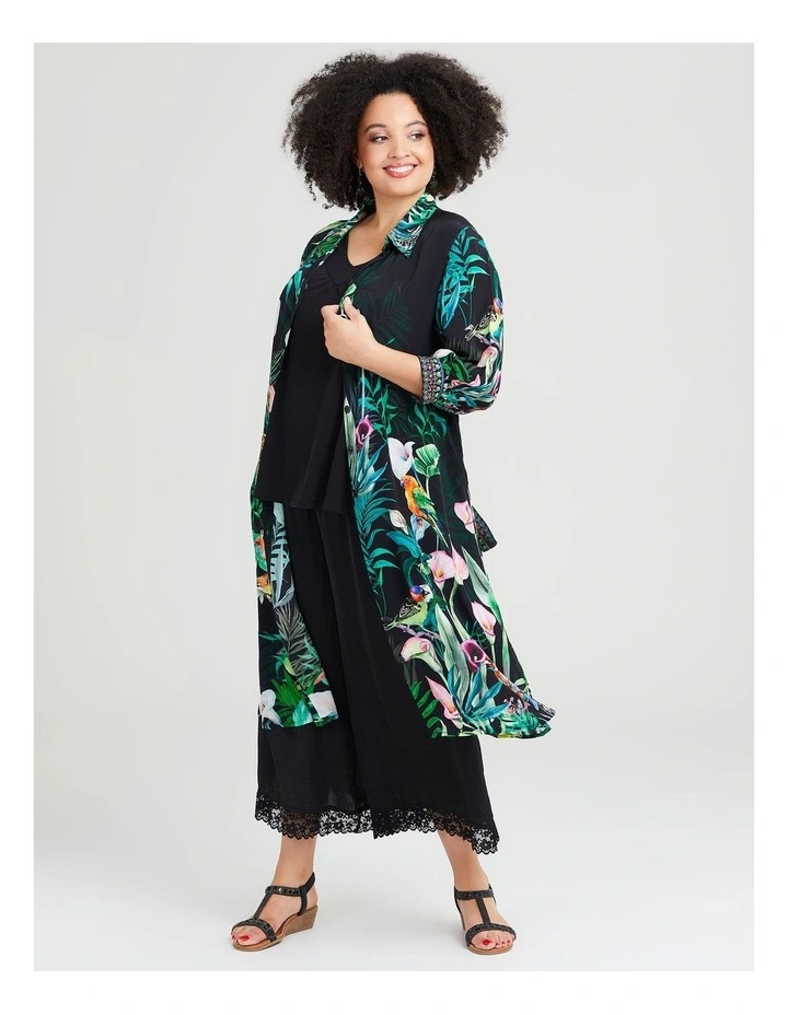 Natural Blooming Hues Shirt Dress in Floral Print image 6
