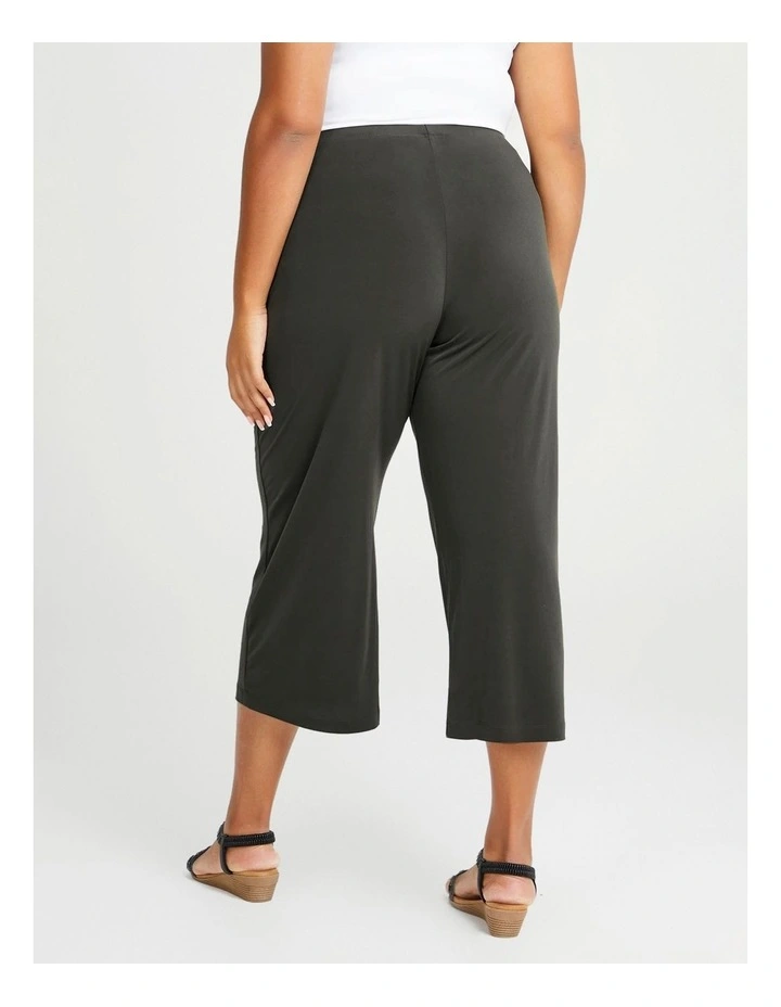 Luna Culotte Pant in Charcoal image 2