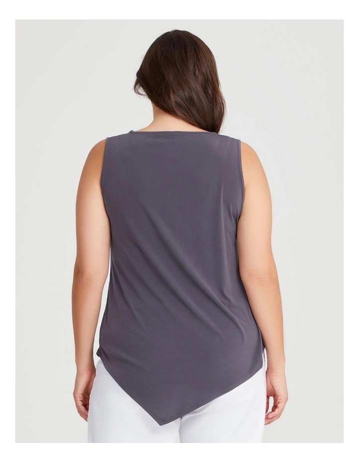 Luna Mix Media Tank in Charcoal image 2
