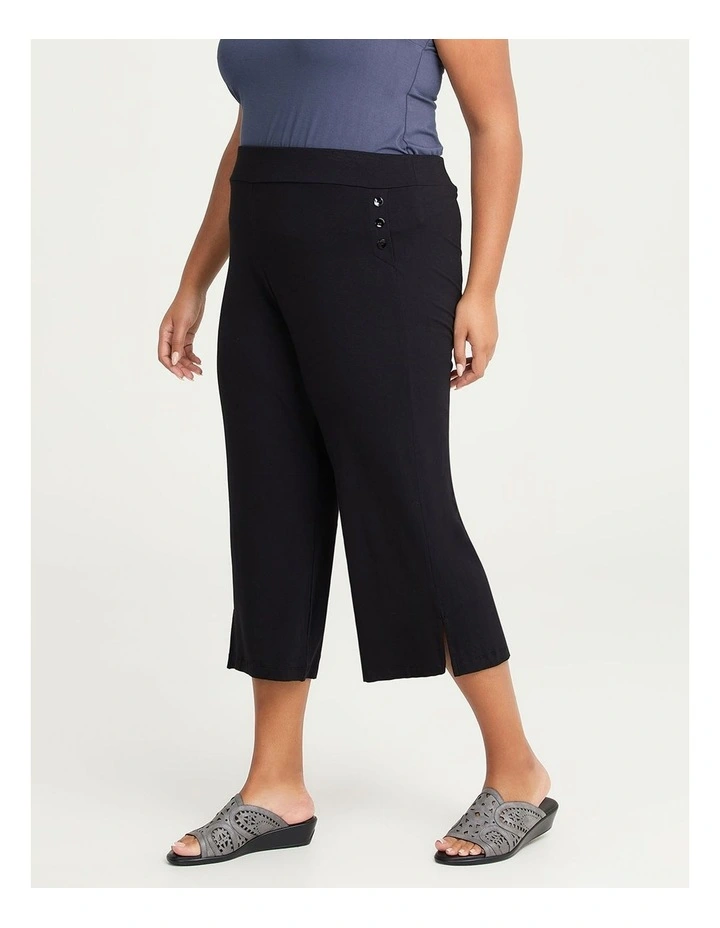 Bamboo Lola Culotte Pant Black image 3