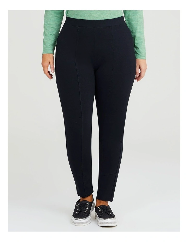Ponte Legging Black image 1