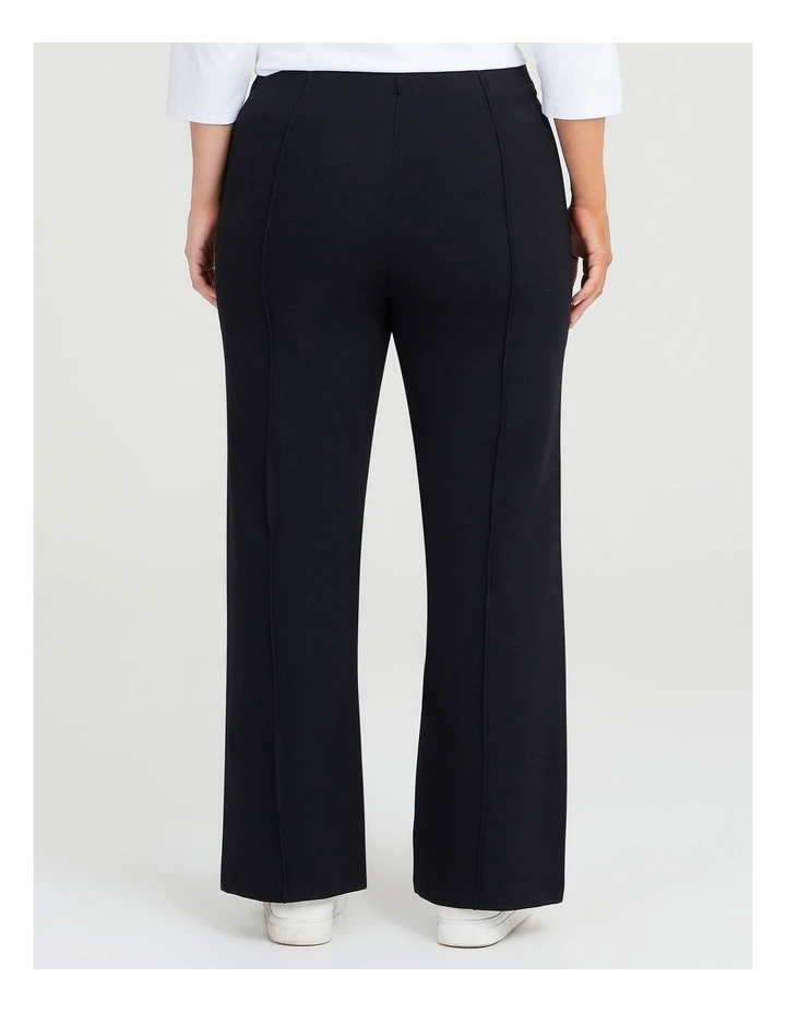 Taking Shape Ponte Bootleg Pull Pant Black MYER