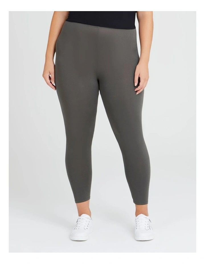 Bamboo Breezy 7/8 Legging Olive image 1