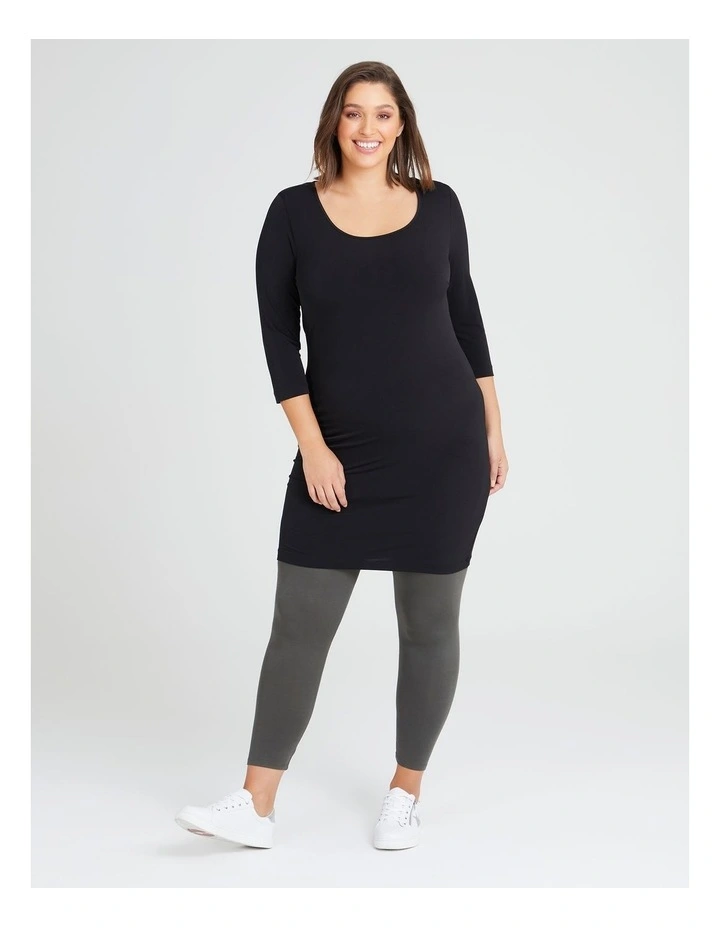 Bamboo Breezy 7/8 Legging Olive image 3