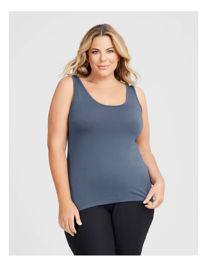 Bamboo Base Cami Storm Grey image 1
