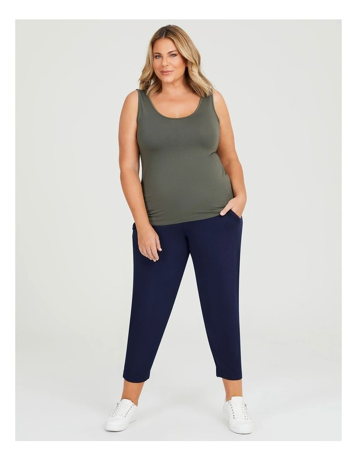 Bamboo Base Cami Olive image 3