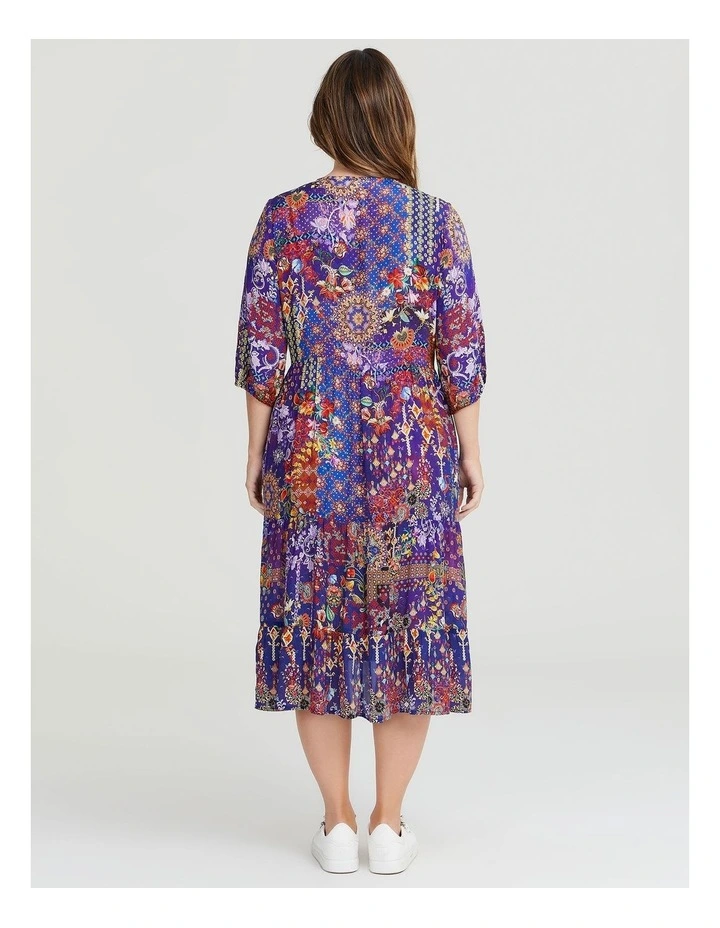 Natural Tiles Paisley Dress Print image 2