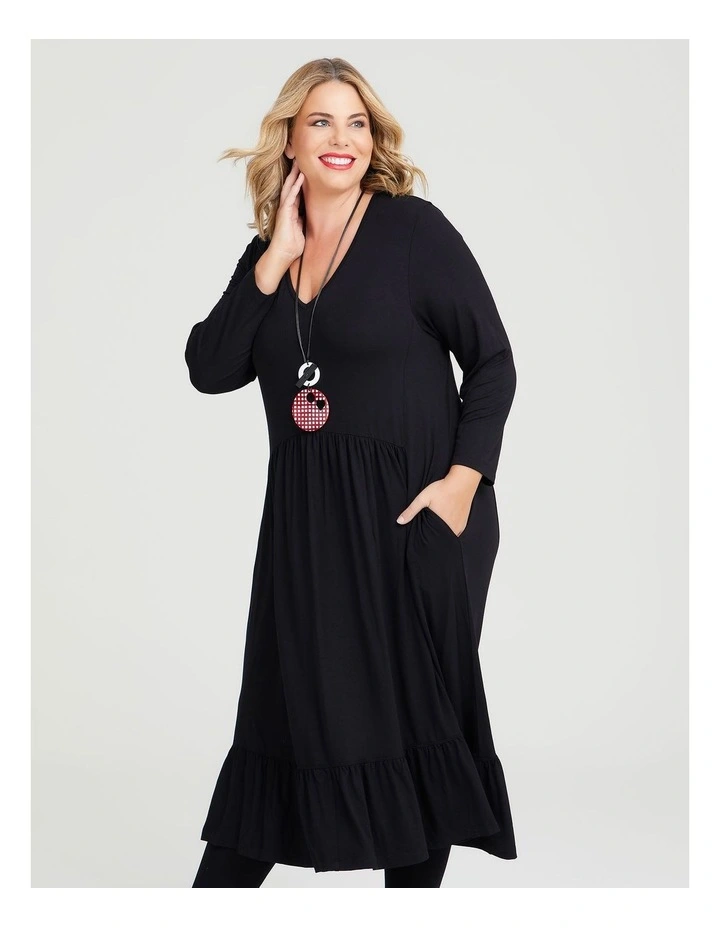chinese dress ladies Long Sleeve Boho Dress main image 1