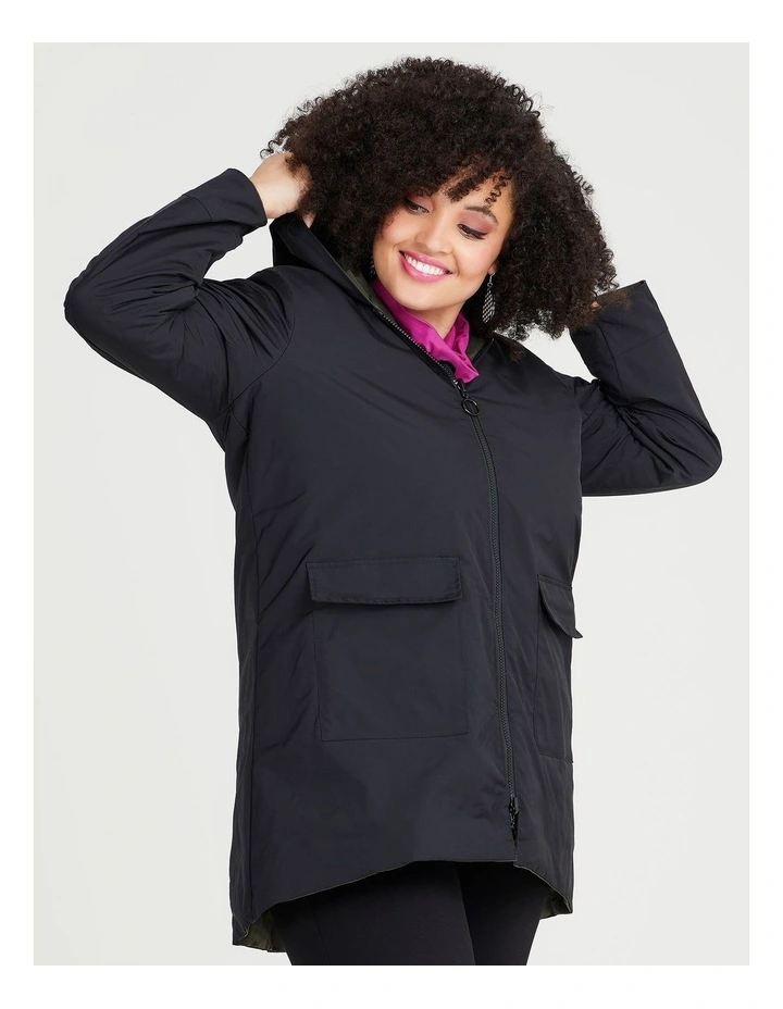 Reversible Off Duty Jacket Olive/black image 3