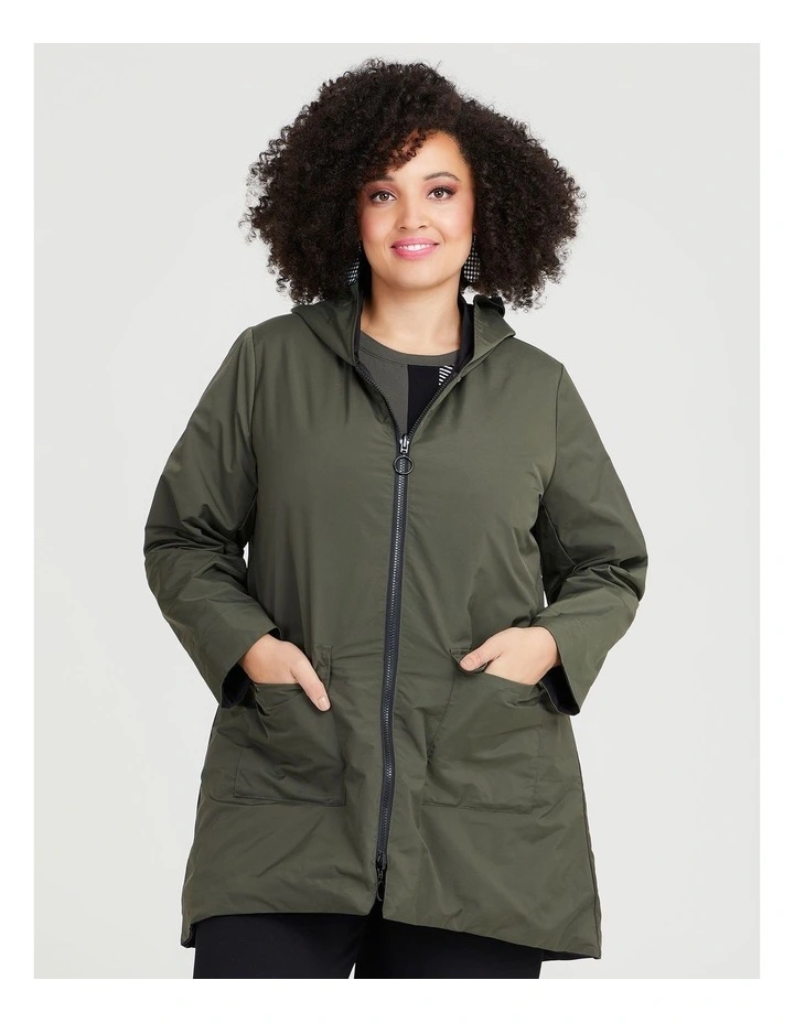 Reversible Off Duty Jacket Olive/black image 4
