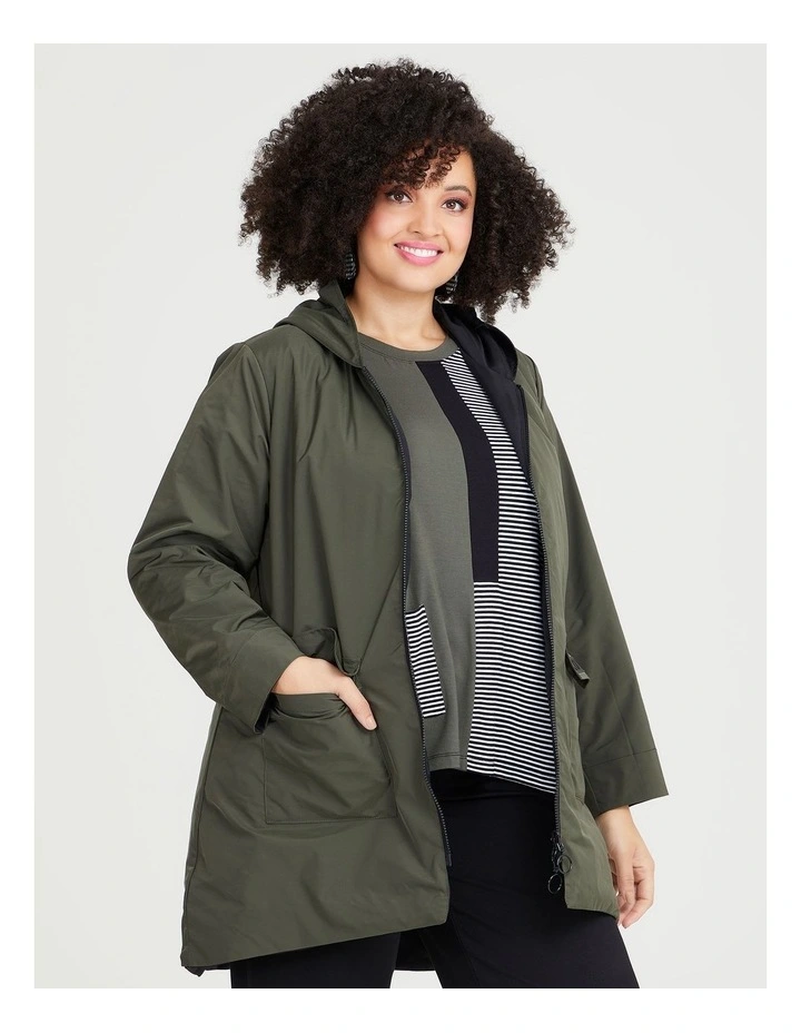 Reversible Off Duty Jacket Olive/black image 5
