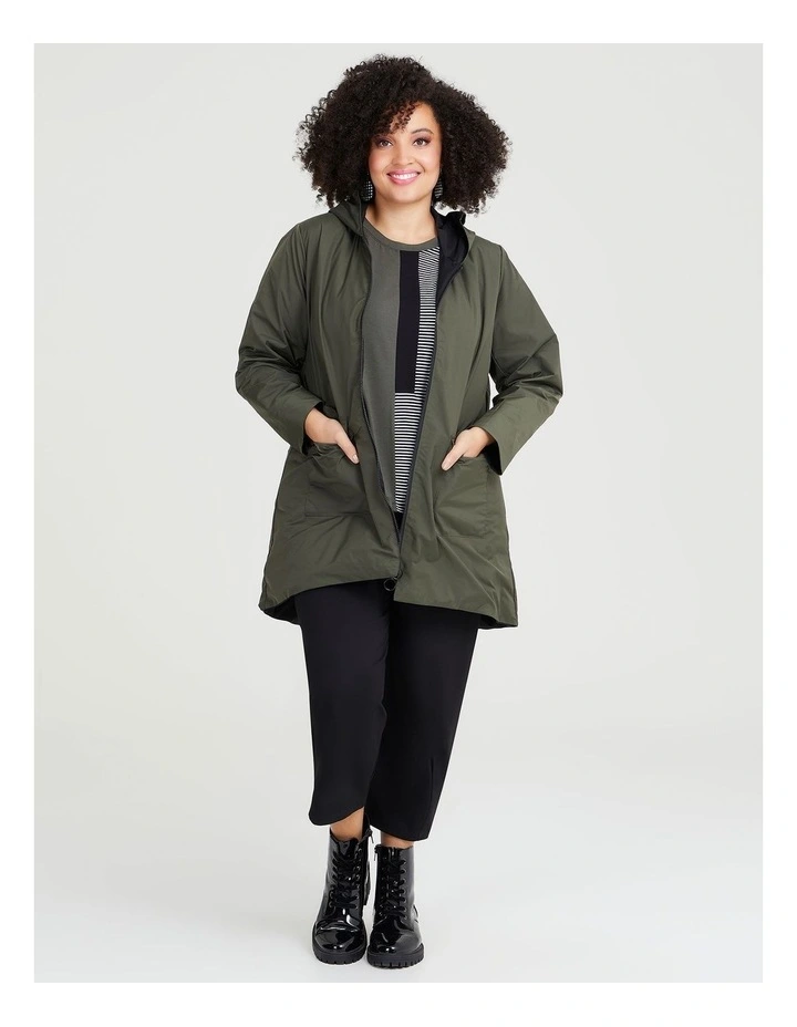Reversible Off Duty Jacket Olive/black image 7