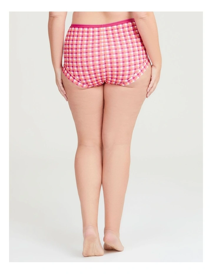 Bamboo Briefs 2 Pack in Gingham image 3