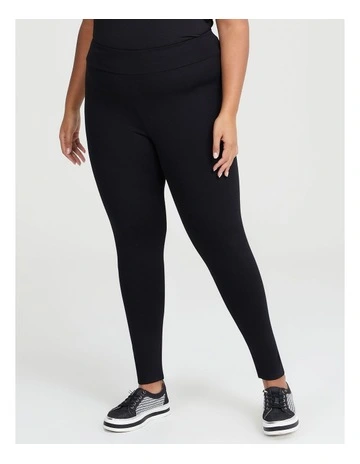 Ponte Essence Legging in Black