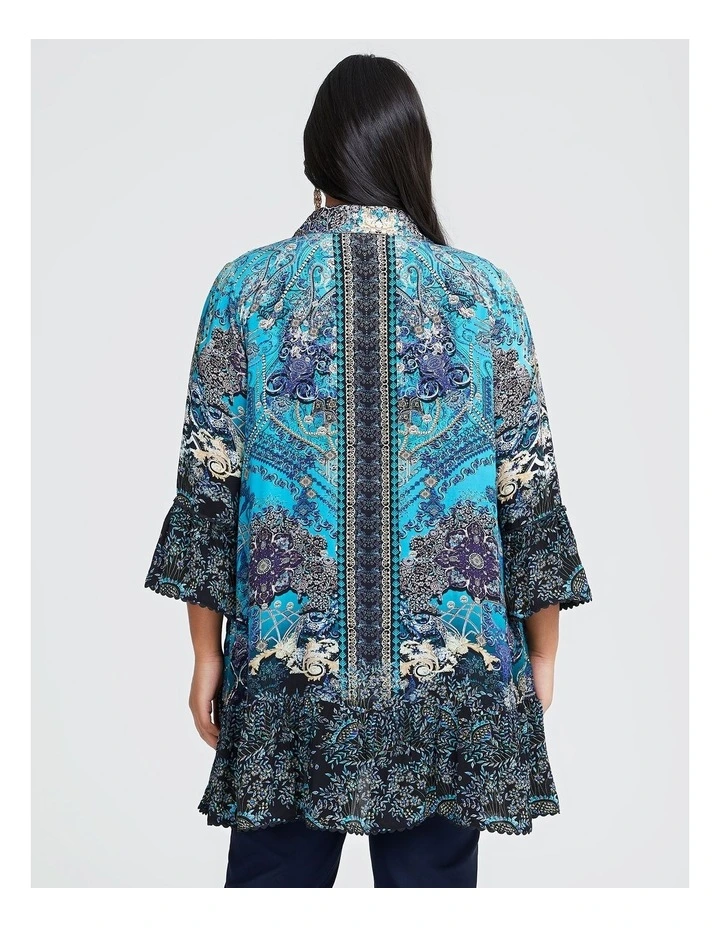 Natural Blue Hues Tunic Print image 2