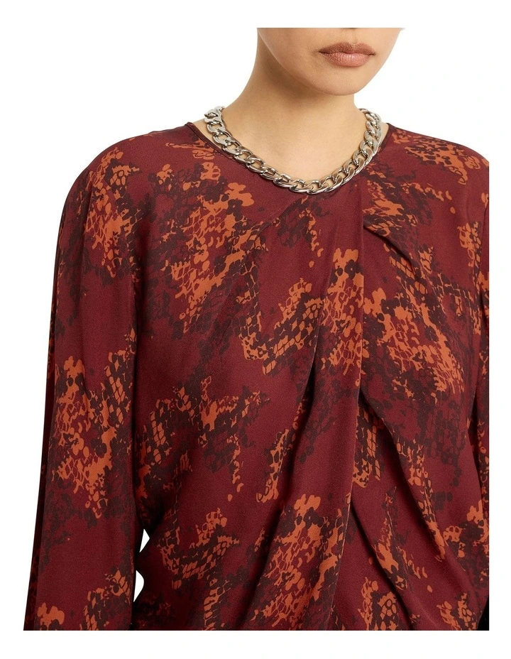 Creature Carry On Blouse in Red image 5