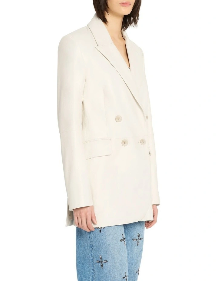 Double Dare Jacket in White image 4