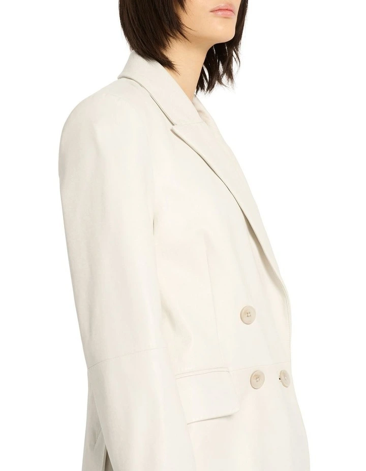 Double Dare Jacket in White image 5