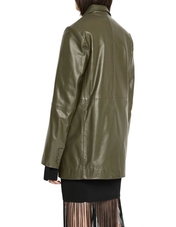 Dream Box Jacket in Khaki image 2