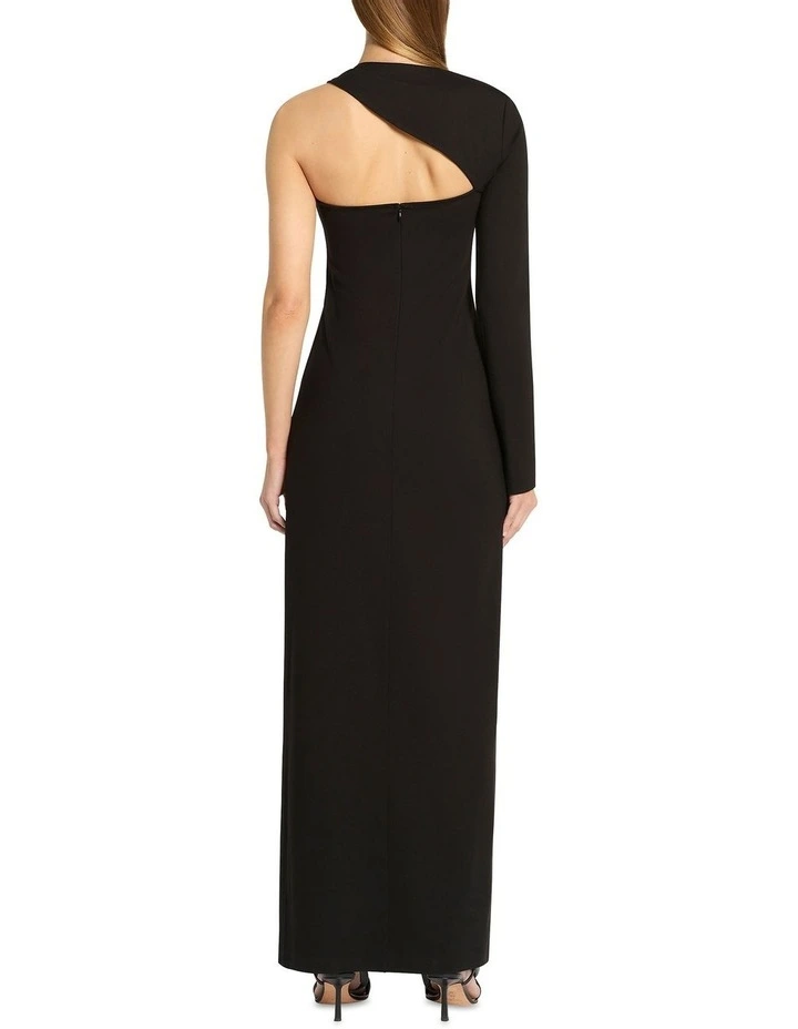Beyond The Horizon Dress in Black/Gold image 2