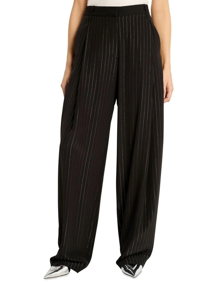 Hour Of The Wolf Pant in Black/ Silver image 1