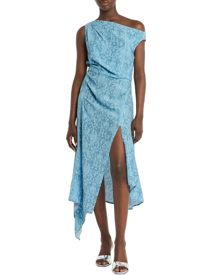 Ruins Of Paradise Dress in Blue image 1