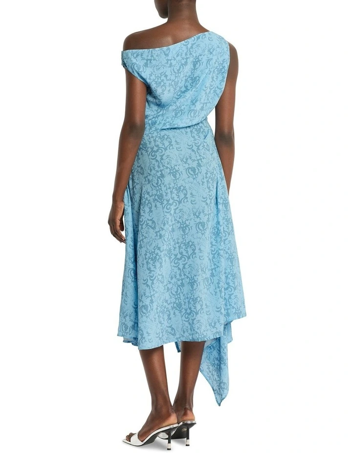 Ruins Of Paradise Dress in Blue image 2