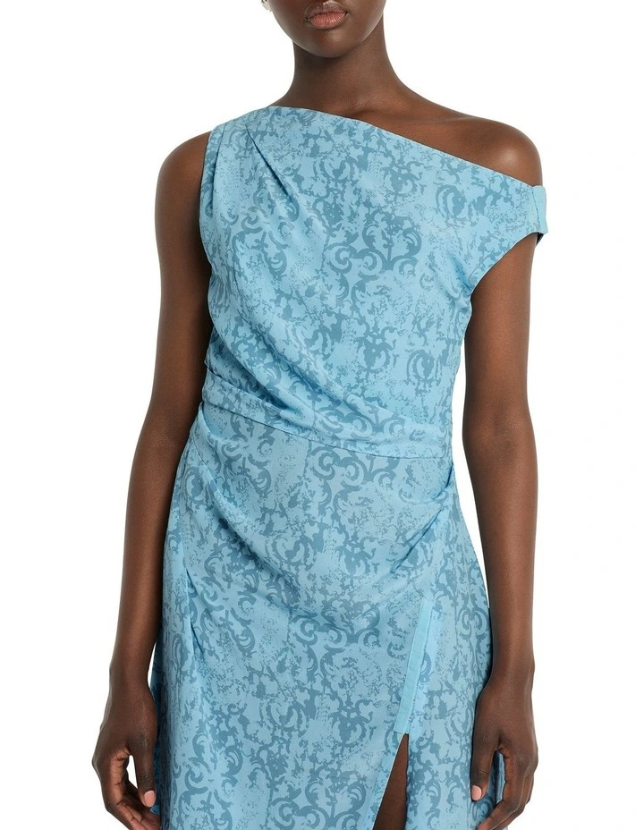 Ruins Of Paradise Dress in Blue image 4