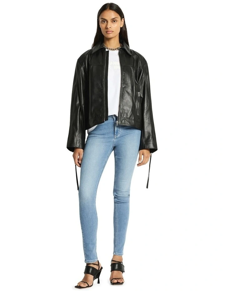 Maeve Stretch Skinny Jean in Light Blue image 1