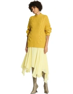 Fragaria Skirt in Limoncello