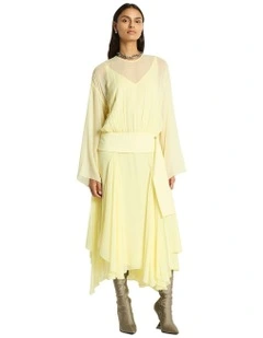 Fragaria Dress in Limoncello