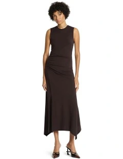 Chain Reaction Jersey Dress in Kalamata