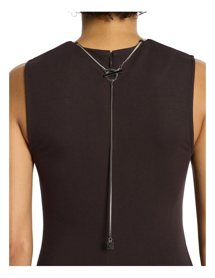 Chain Reaction Jersey Dress in Kalamata image 4