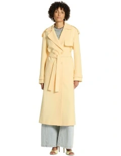 Nero Trench Coat in Butter