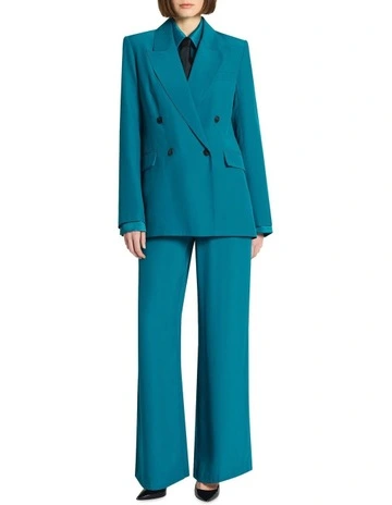 Darcey Blazer in Dark Turquoise