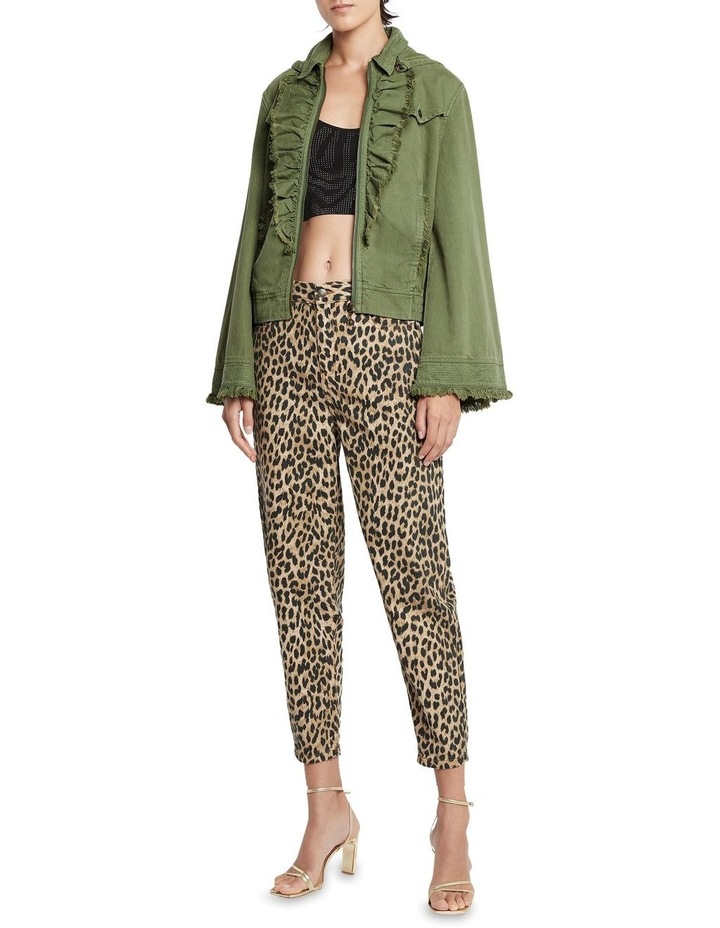 Bad Girl Hooded Jacket Khaki