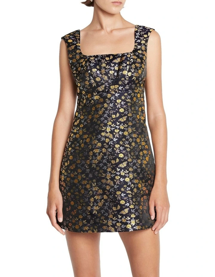 Get Away Mini Dress Black image 4
