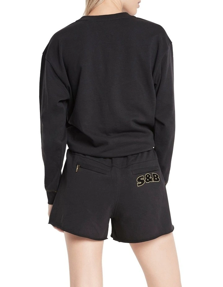 Find Your Wings Relaxed Fit Short Faded Black image 2