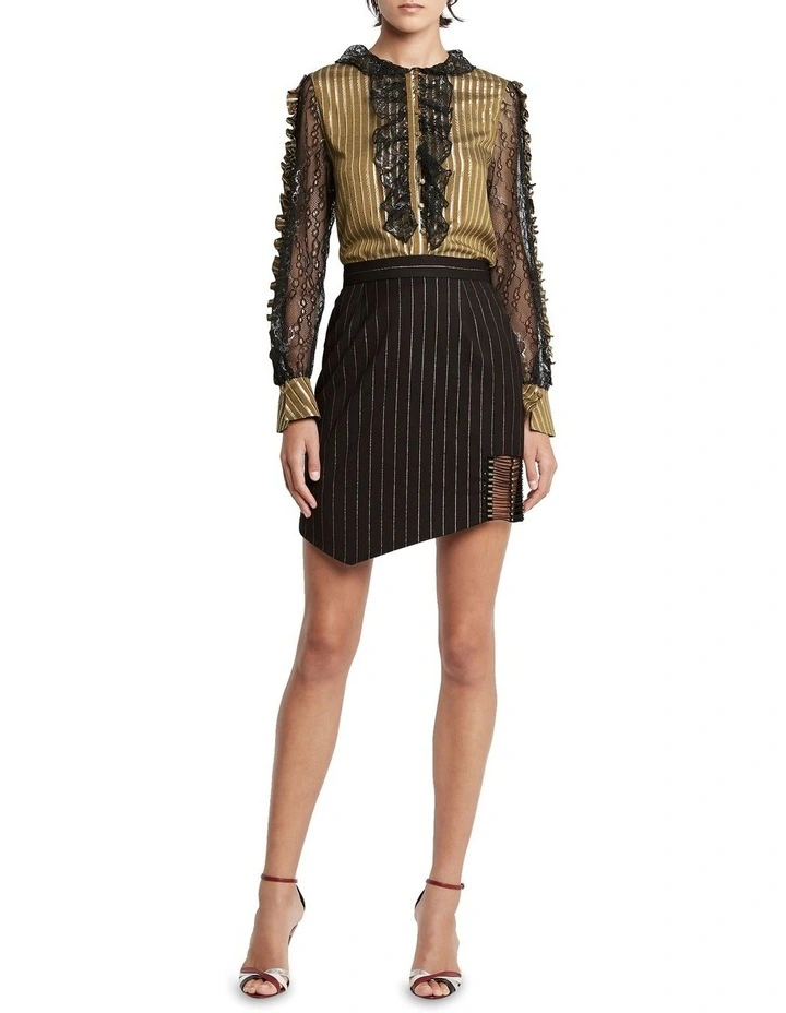 Rock And Roll Mini Skirt Black image 1