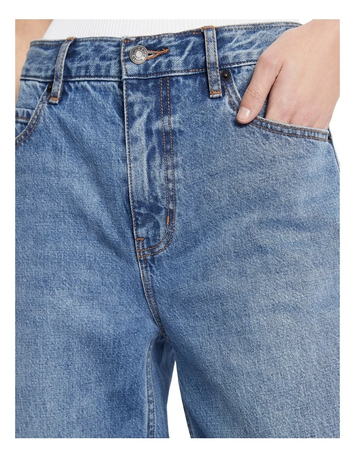Stolen Boyfriend Jean in Washed Indigo image 5