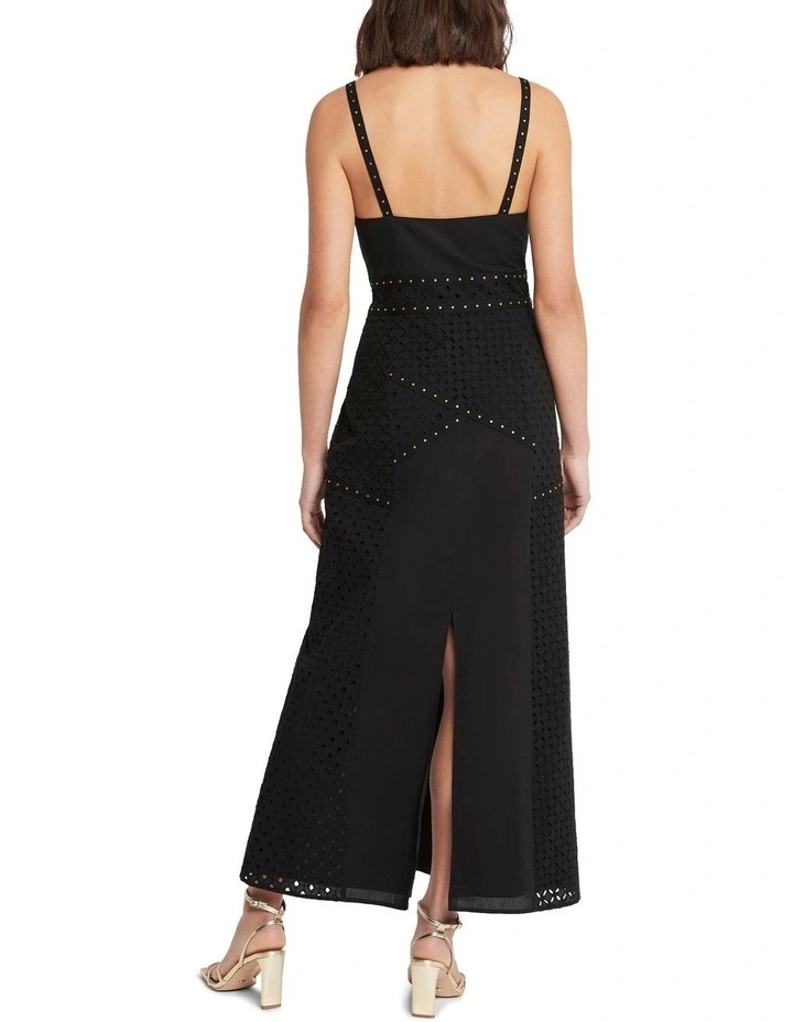 Cry Baby Studded Dress in Black image 2