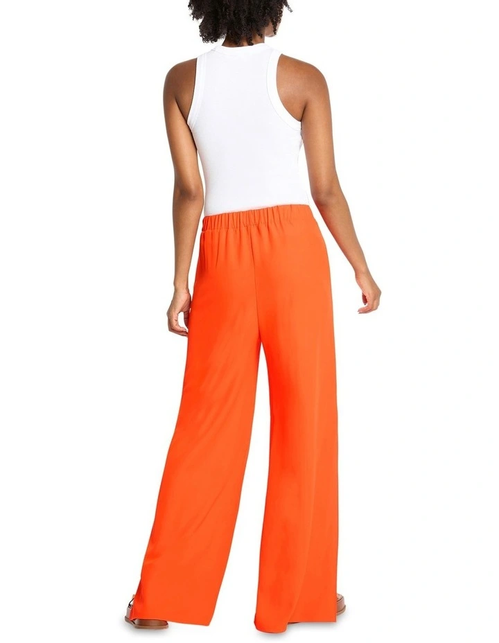 The Opening Wide Leg Pant in Orange image 2