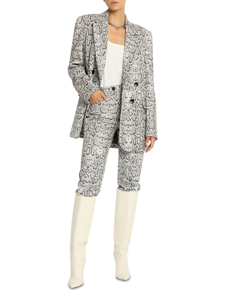 Hanging Around Jacket in Multi image 3