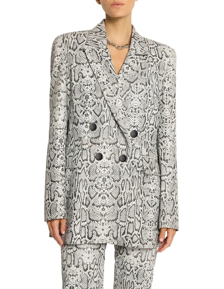 Hanging Around Jacket in Multi image 4