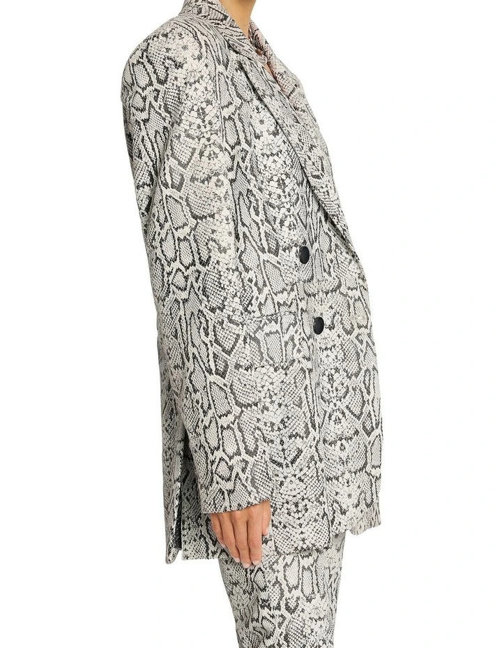 Hanging Around Jacket in Multi image 5