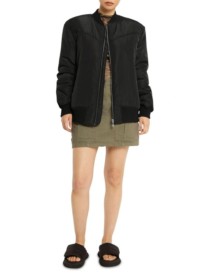 True Pride Bomber Jacket in Black image 3