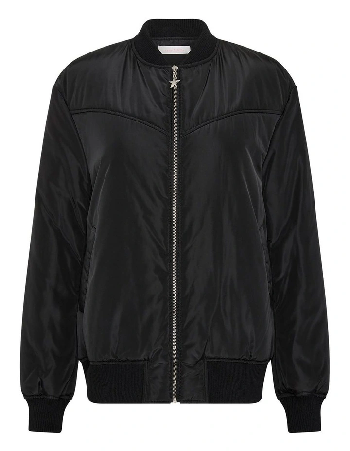 True Pride Bomber Jacket in Black image 6