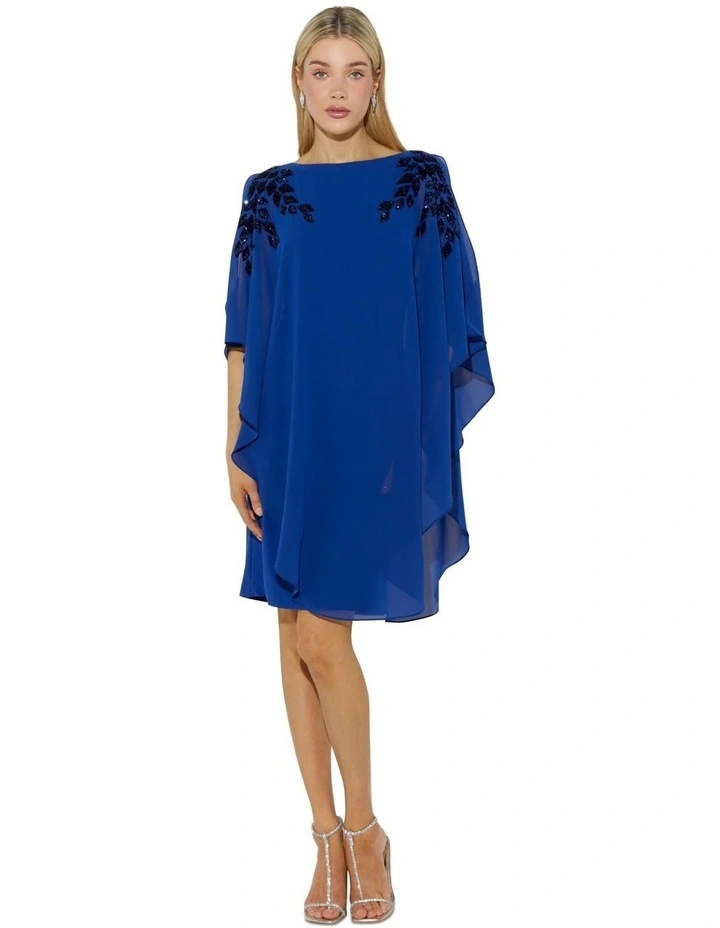 white christmas dresses Tina Mikado Off The Shoulder Overlay Floor Length Dress
